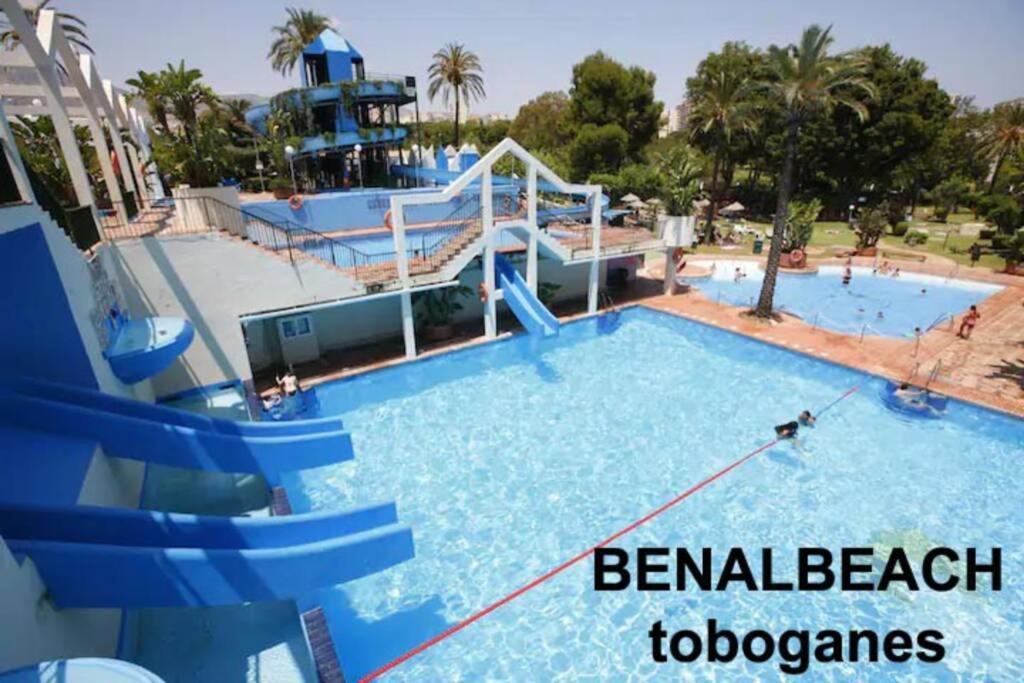 Estudio En Benalbeach, Vistas Mar, Primera Linea Playa Benalmádena Dış mekan fotoğraf