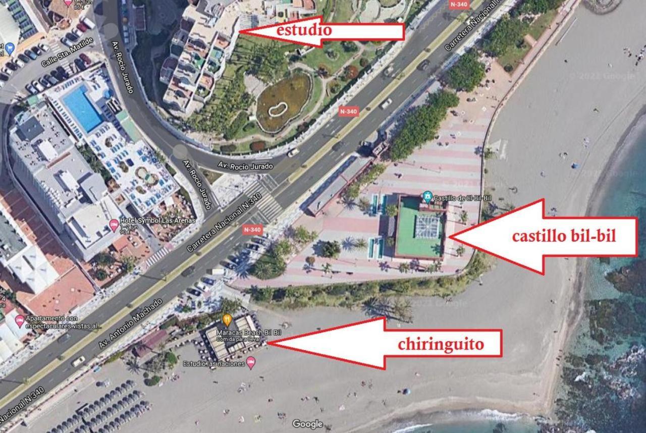 Estudio En Benalbeach, Vistas Mar, Primera Linea Playa Benalmádena Dış mekan fotoğraf